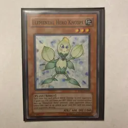Elemental Hero Knospe- Super Rare (PP02-EN005); LP Condition - Image 1