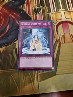Spiritual Water Art - Aoi SDCH-EN031 Common 1ST ED NM Yugioh - Image 1