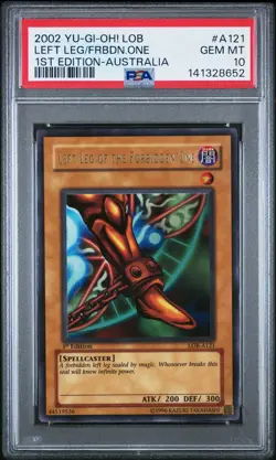 2002 1ST ED-AUSTRALIA #A121 LEFT LEG OF THE FORBIDDEN ONE PSA 10 - Image 1