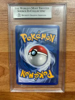 2000 Pokemon Neo Genesis Unlimited #17 Typhlosion Holo Rare PSA 8 9 BGS 8.5 - Image 2