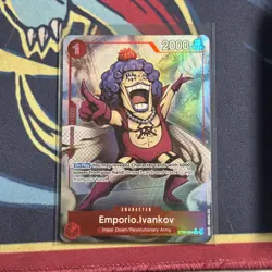 Emporio.Ivankov C ST30-004 Alt STARTER DECK EX Luffy Ace ONE PIECE English Para - Image 1