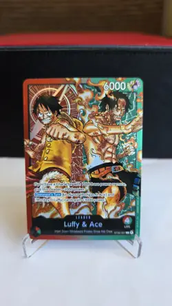 Luffy & Ace ST30-001 (Leader) - One Piece Starter Deck EX: Luffy & Ace - Image 1