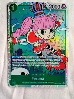 Perona OP12-034 Super Rare Legacy of the Master One Piece Near Mint - Image 1