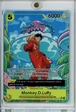 One Piece 2024 Monkey D. Luffy OP07-109 Treasure Rare - Image 1