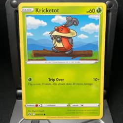 Kricketot - 010/159 - Pokemon Crown Zenith 2023 - Common Card NM - Image 1