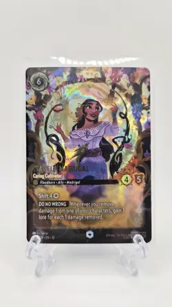 Disney Lorcana Wilds Unknown Isabella Madrigal Caring Cultivator Enchanted 224 - Image 1