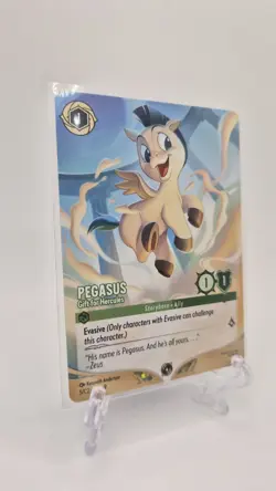 2025 DISNEY LORCANA CHALLENGE NON-FOIL PROMO PEGASUS - GIFT FOR HERCULES - Image 2