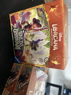 Disney Lorcana Wilds Unknown Box Lot - 2x Booster Boxes, Trove + Fabled Set - Image 4