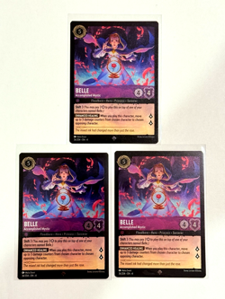 Lorcana Ursula's Return - Belle, Accomplished Mystic #36/204 SR Cold Foil (3) - Image 3