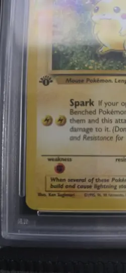 1999 Pikachu 1st Ed #60/64 Jungle Pokemon PSA 9 MINT - Image 5