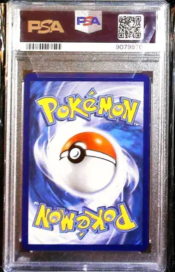 2019 POKEMON SUN & MOON HIDDEN FATES #SV55 FULL ART/GLACEON GX PSA 9 - Image 2