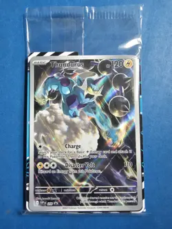 Pokemon Thundurus TCG Promo 209 Holo Rare Black Bolt Black Star Promo - Image 1
