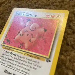 2000 Pokemon Gym Challenge Erika's Clefairy #40/132 - Image 5