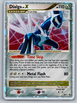 Dialga Lv. X DP17 Diamond and Pearl Holo Black Star Promo Pokemon TCG 2008 LP - Image 1