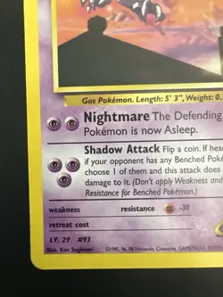 Vintage Pokemon TCG Sabrina's Haunter Gym Challenge 55/132 - Image 5