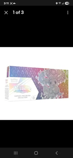 Pokemon Scarlet & Violet Prismatic Evolutions Super Premium Collection Brand New - Image 1