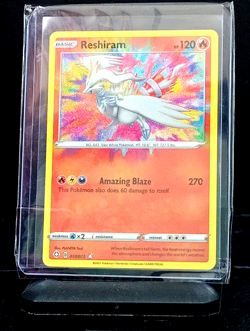 Pokemon TCG Reshiram Shining Fates 017/072 Holo Amazing Rare - Image 1