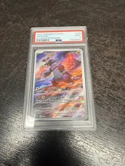 2023 Pokemon SV Paradox Rift Groudon #199/182 PSA 9 IR Illustration Rare - Image 1