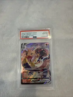 2022 Pokemon Sword & Shield Brilliant Stars #TG21 Fa/Rs Urshifu Vmax PSA 10 - Image 1