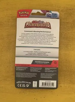 Pokemon Scarlet & Violet: Paldea Evolved Smoliv Checklane Blister - Image 2