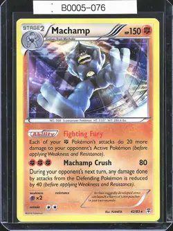 Pokemon TCG Machamp 42/83 Generations Holo Rare B0005-076 - Image 1