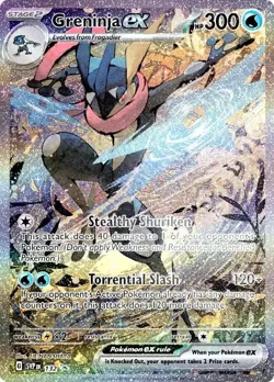 Pokemon Scarlet & Violet Promo Greninja EX SVP132 - Image 1