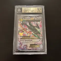 2021 POKEMON CELEBRATIONS CLASSIC COLL CONFETTO FOIL M RAYQUAZA EX BGS 9.5 - Image 1