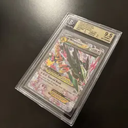 2021 POKEMON CELEBRATIONS CLASSIC COLL CONFETTO FOIL M RAYQUAZA EX BGS 9.5 - Image 4
