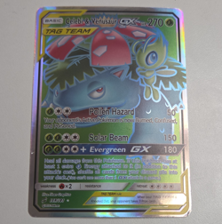 Pokemon Celebi & Venusaur GX 159/181 SM-Team Up Ultra Rare Full Art Holo EN - Image 1