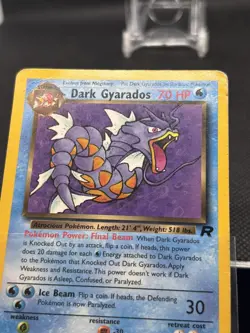 2000 Pokemon - Dark Gyarados #25/82 - Team Rocket Unlimited rare - Image 2