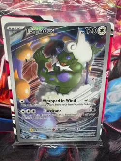 TORNADUS SVP 210 Black Star Promo WHITE FLARE POKEMON TCG SEALED - Image 1