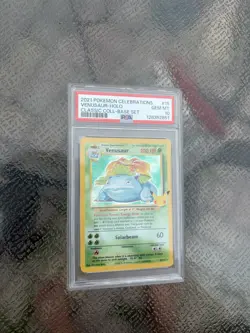 POKEMON 2021 Celebrations VENUSAUR Holo Classic Coll Base Set #15 PSA 10 - Image 3
