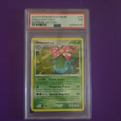 PSA 7 Venusaur Holo 2009 Platinum Supreme Victors #13 Pokemon TCG Swirl 🌀 - Image 1