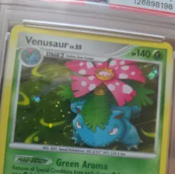 PSA 7 Venusaur Holo 2009 Platinum Supreme Victors #13 Pokemon TCG Swirl 🌀 - Image 3