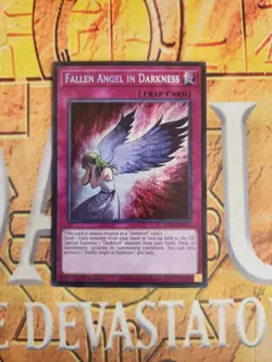 Fallen Angel in Darkness - BLGG-EN031 - Secret Rare 1st Ed NM Yugioh - Image 1