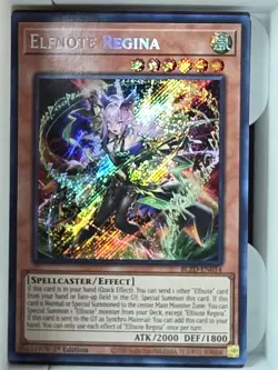 Elfnote Regina - YuGiOh! BLZD-EN014 Secret Rare 1st Ed NM - Image 1