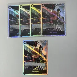 One Piece OP16 - Time of Battle - Kin'emon 082 Super Rare - (1 Card) - Image 1