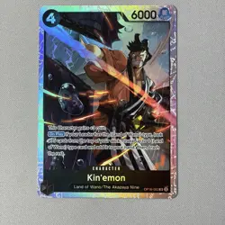 One Piece OP16 - Time of Battle - Kin'emon 082 Super Rare - (1 Card) - Image 2