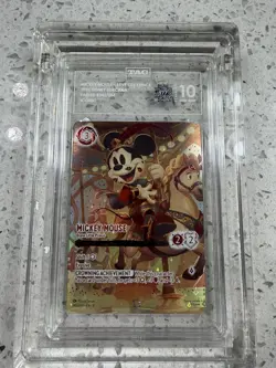 2025 DISNEY LORCANA EN 9-FABLED ICONIC MICKEY MOUSE - BRAVE LITTLE PRINCE TAG 10 - Image 1