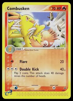 Pokemon Card - Combusken Nintendo Black Star Promo Winner 009 Promo - Image 1