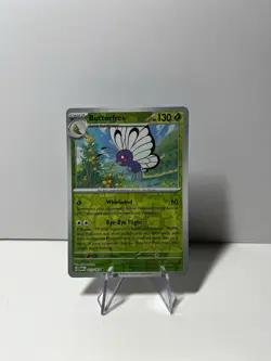Butterfree Uncommon Reverse Holo Scarlet & Violet 151 Pokemon TCG Card 012/165 - Image 1