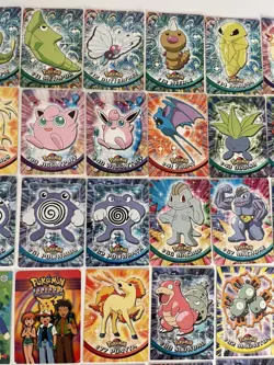 1999 Pokemon Topps Collection 69 Cards 10 Holo Series 1&2 blue logo vintage. - Image 4