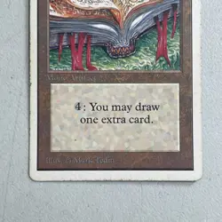 Magic the Gathering MTG Unlimited Trading Card -- Jayemdae Tome - Image 3