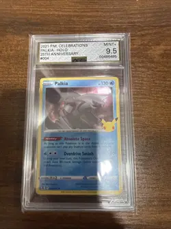 Pokemon SWSH Celebrations Palkia Card #004/025 2021 AGS GRADE 9.5 - Image 1