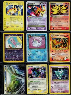Lot of 90 ALL HOLO Vintage Pokemon Card Binder Collection - Image 2
