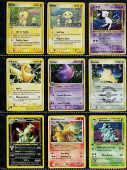 Lot of 90 ALL HOLO Vintage Pokemon Card Binder Collection - Image 4