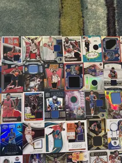 Lot Of 80 Basketball Jersey Cards - Numbered / 2 Colors / Parallels / Rares - Image 3