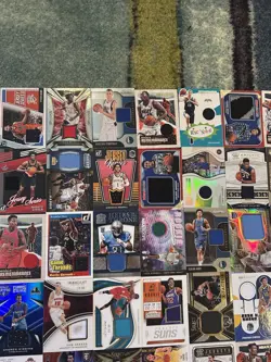 Lot Of 80 Basketball Jersey Cards - Numbered / 2 Colors / Parallels / Rares - Image 4