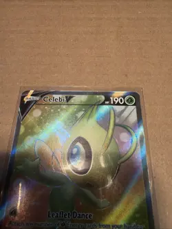 Celebi V (Full Art) 160/198 SWSH06: Chilling Reign Ultra Rare Pokemon Card - Image 2