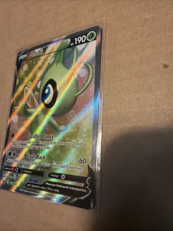 Celebi V (Full Art) 160/198 SWSH06: Chilling Reign Ultra Rare Pokemon Card - Image 3